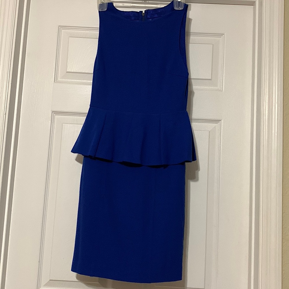 Blue dress